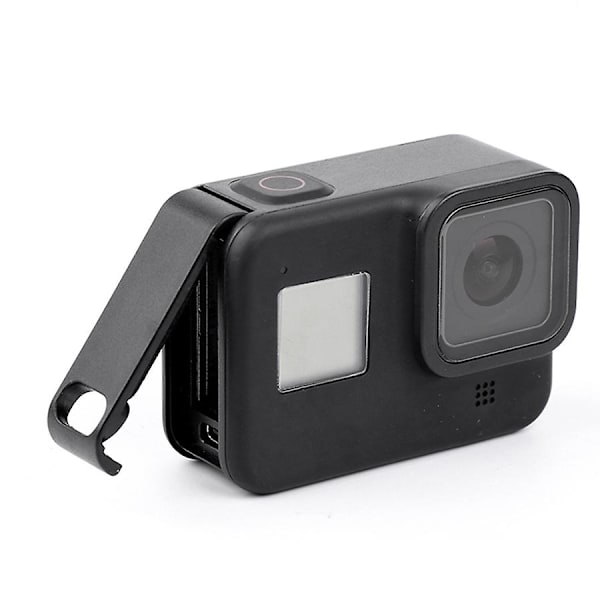 För GoPro Hero8 Batterilucka Laddningsbar Port Design Skyddande Skal för GoPro Sportkamera Tillbehör