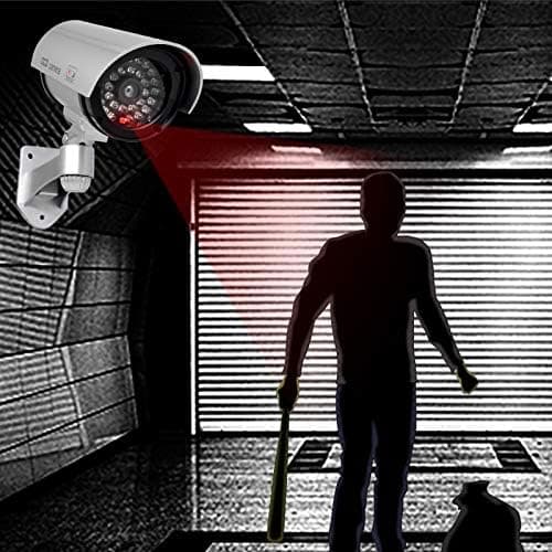 Dummykameraer - Utendørs Dummy Dome Falsk Sikkerhetsovervåking Dummy CCTV-kamera