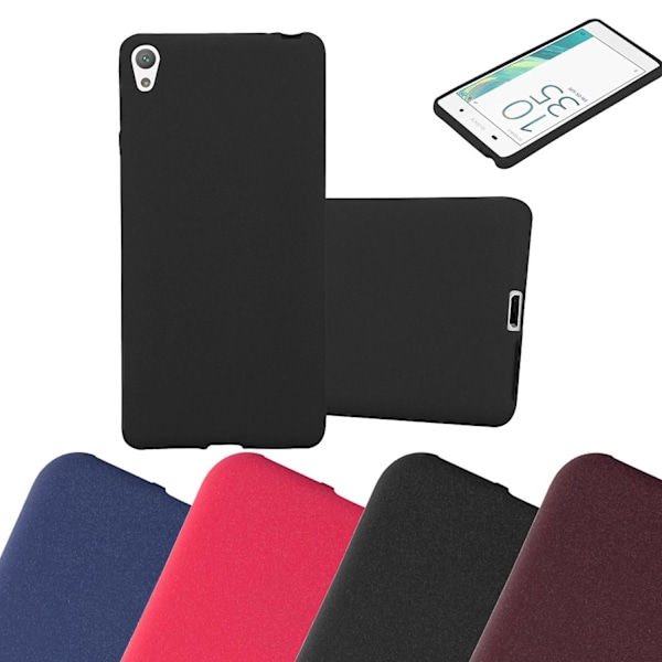 Sony Xperia E5 Hylster Telefon Cover TPU Case - Mat