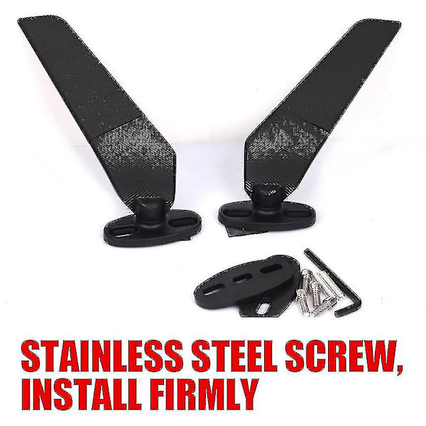 Motorsykkel Speil Vindvinge Justerbar Roterende Side Speil For Yamaha Yzf R1 R6 R25 R3 R125 R15 Fz6r R6s Tilbehør_gave Av G