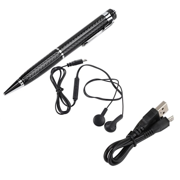 20 Hours Continuous Recording Digital Voice Recorder 192Kbps - Simple One-Button Operation