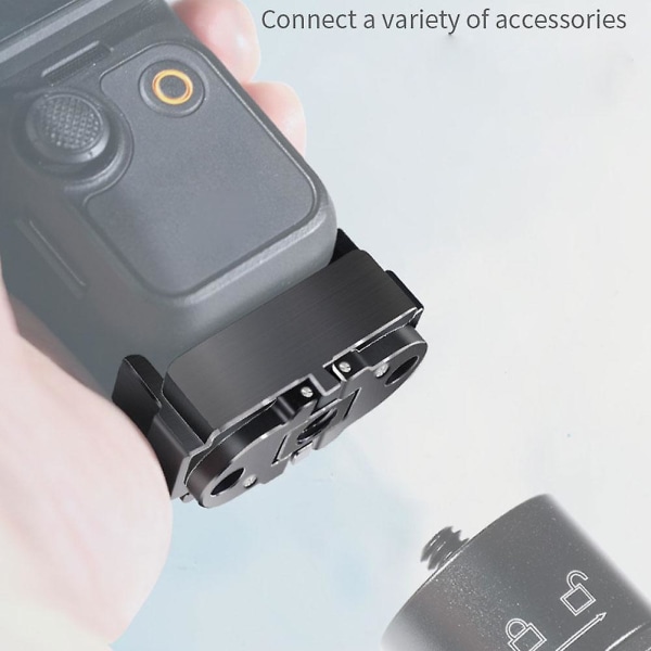 För DJI OSMO Pocket 3 Desktop Base Mount Stativ Snabbkoppling