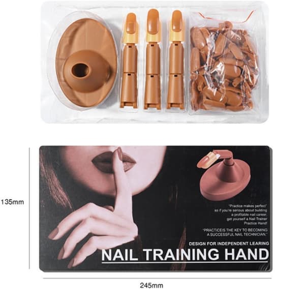 Nail Training Fingers - Practice Fingers with Your Fingertips