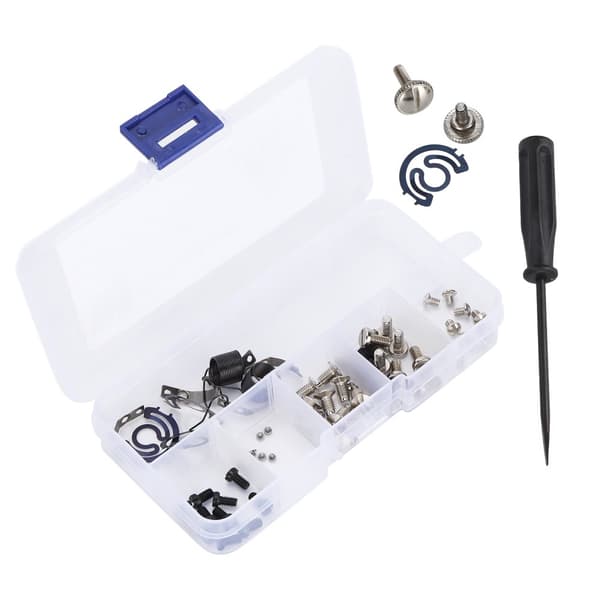 Sewing Machine Accessories: Screw Set for Fixing Shuttle, Splitter, and Needle Plate