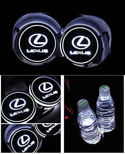 2X Lexus Led bottenplatta till mugghållare
