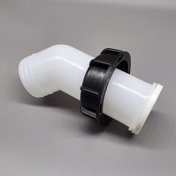 2 st Vattentankadapter, Vattentankventil, IBC Dräneringstankadapter 60 MM (Vit)