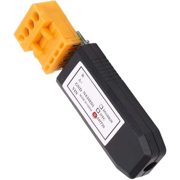 AHT20 PLC RS485 temperatur- og fugtighedssensor til industrisystem med touchscreen, DC 4,5-15V