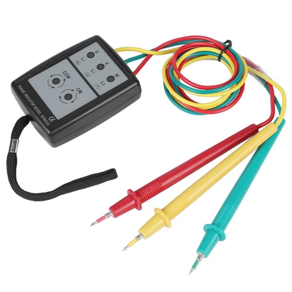 Digital Phase Sequence Indicator - Phase Sequence Meter - 60V-600V AC