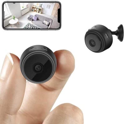 1080P Mini Overvåkningskamera WIFI & Nattsyn