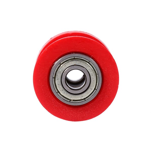 10 mm kedjerullglidspännare hjulguide pit dirt mini motorcykel ATV röd