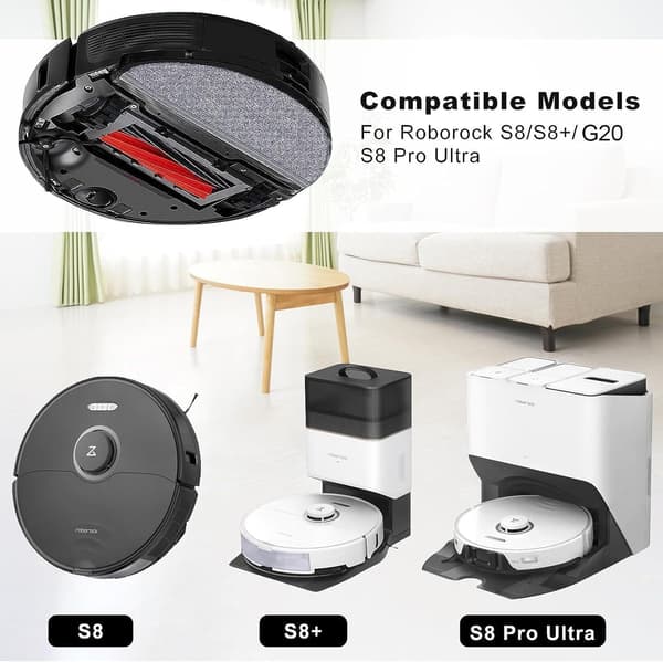 Xiaomi Roborock S8 S8 Pro Ultra S8+ -tarvikkeet, 20 kpl