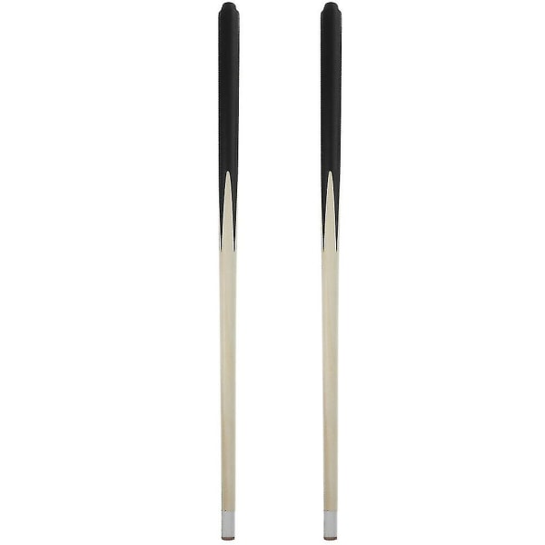 2 stk Pool Cue Træ Billardkø Sticks Praktisk Kø Stick Kort Pool Kø Sticks