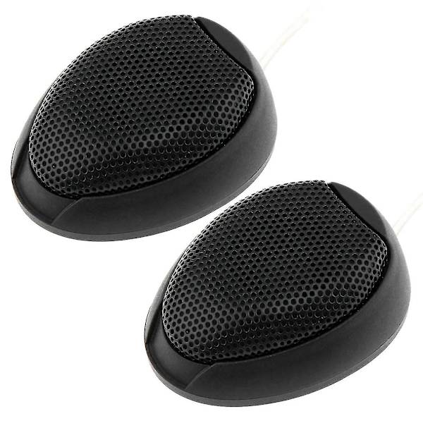Universal Bilstereo Højttalere Audio 1000w Dome Tweeters Super Høj Lyd Sort