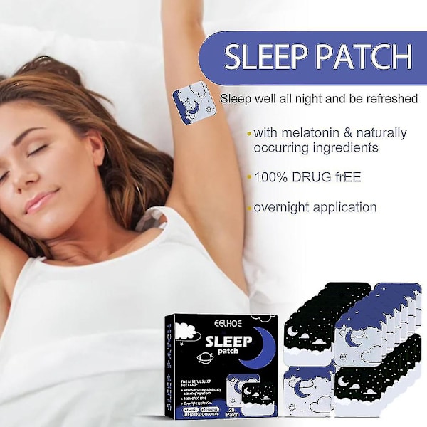 28 st Sömnplåster Insomnia Behandlingar Plåster Sömnplåster