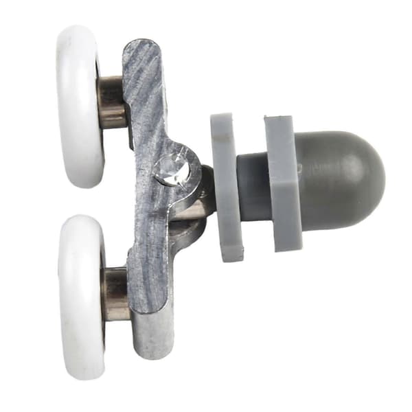 4 X Dubbla Duschdörrsrullar Hjul Glidare 23mm