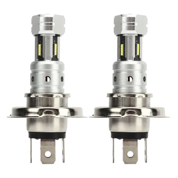2pcs 100W H4 LED Motorcycle Headlight Bulb 360 Degree Super Bright CSP Chip Energy Saving Replacement for Suzuki White Light 6000K
