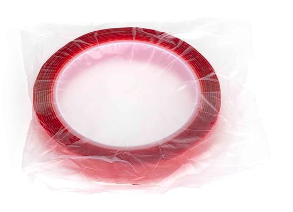 Dobbeltklæbende akryltape 20 mm x 3 m til montering af glas og plast