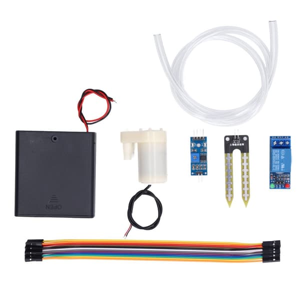 Automatic DIY Electronic Irrigation Kit with Soil Moisture Sensor Pump