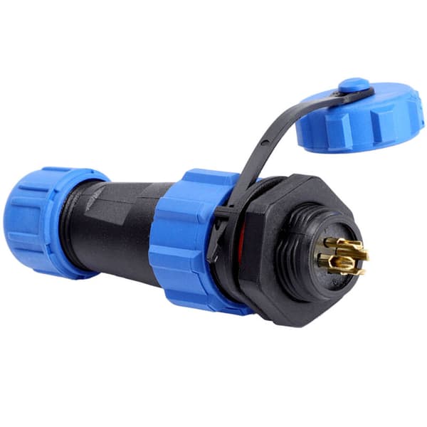 IP67 vandtæt plastikstik SP13 4-ben (4 ben)