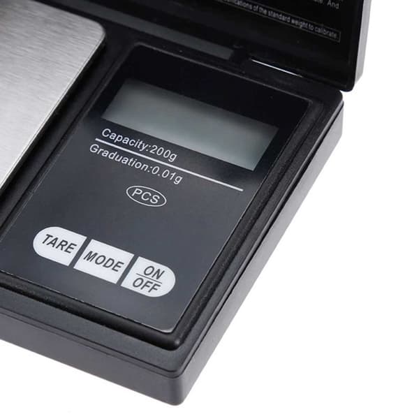 Foldable Digital Pocket Scale / Mini Scale / Jewelry Scale (0.01-200g)