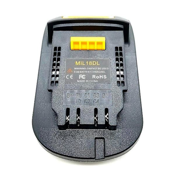 Milwaukee M18 18V Lithium Batteri Konverter Adapter til DeWalt Dcb 18V/20V Lithium-ion Batterier Power Tools