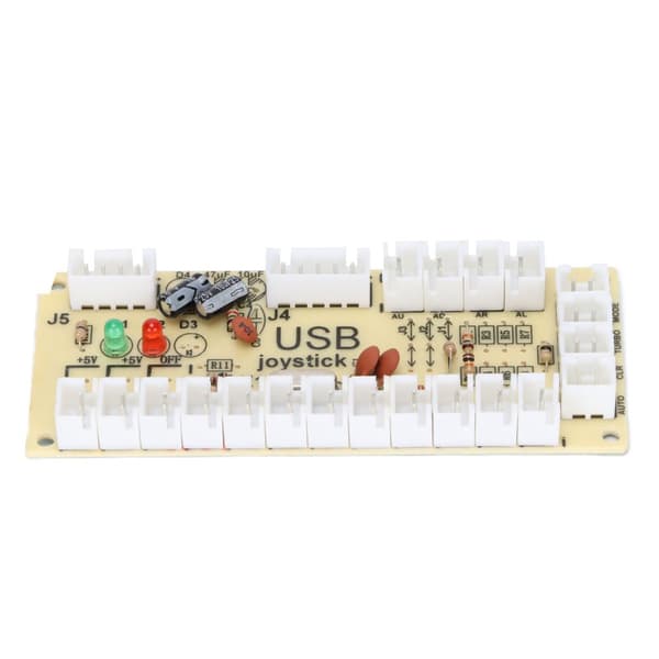 Zero Delay USB Arcade Game Controller Encoder til PC/MAME/Raspberry Pi - RetroQM070916 (Enkelt)