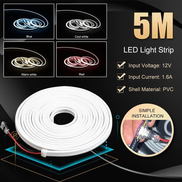 LED strip for front trunk for Tesla 3 Y S X warm white