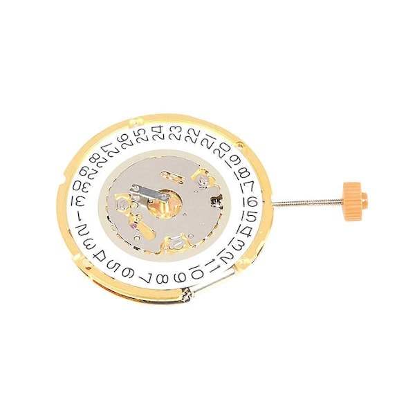 6004D Urverk 6004 Två och en halv Nål Urverk 3 O'Clock Kalender Quartz Urverk Re
