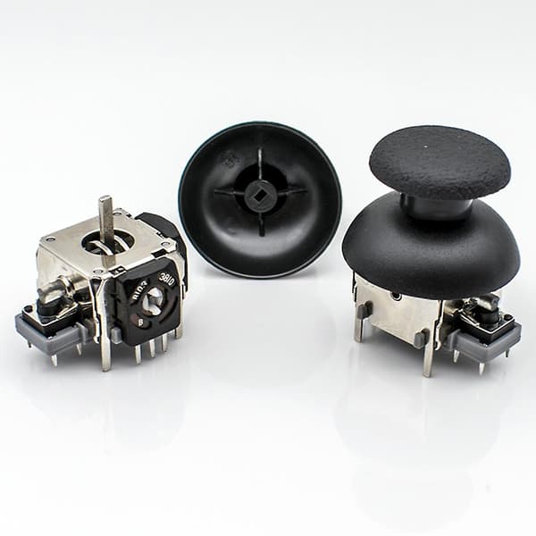 Sinknap 2 stk. udskiftnings-gamepads tommelfinger-sticks 3D analog joystick til PS3 game controller