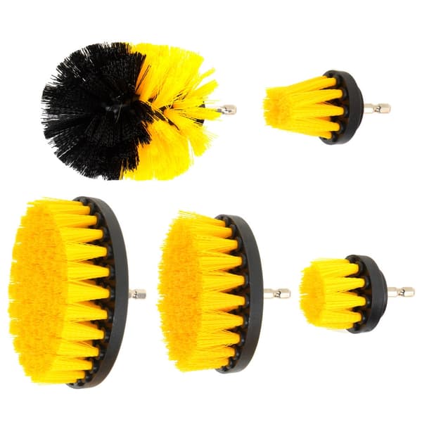 Drill/Driver Cleaning Brushes 5-pack Nylon
