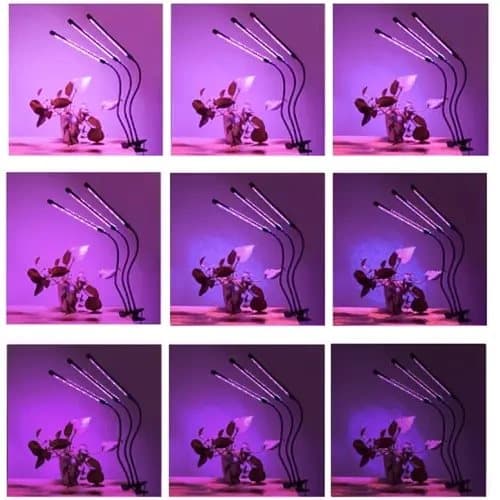 LED Grow Light - Triple Grow Lamp Full Spectrum with Clamp
