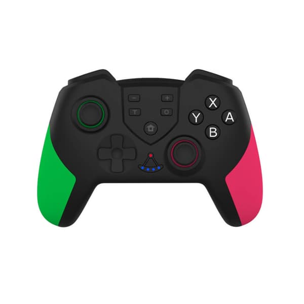 Trådlös spelkontroll för Switch, Bluetooth Gamepad Joystick med väckningsfunktion, makroprogrammering, vibration, gyroskop