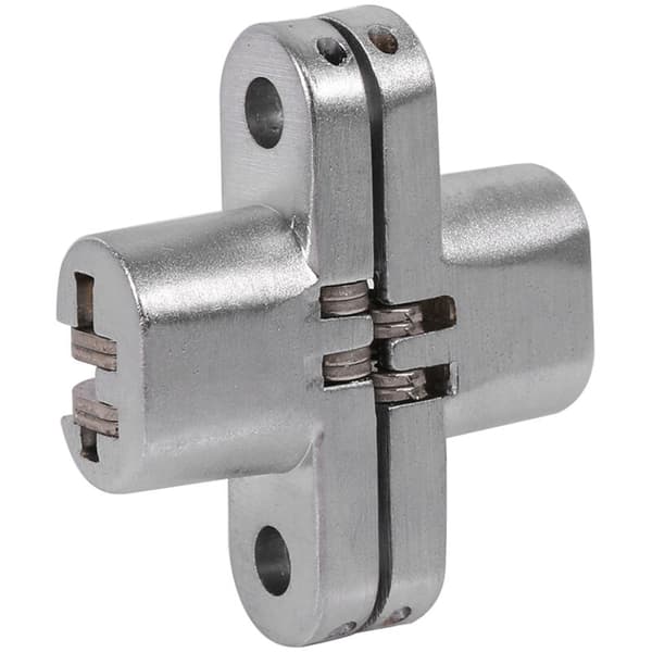 Näkymätön sinkkiseos sarana taiteoviin (43,7 mm)