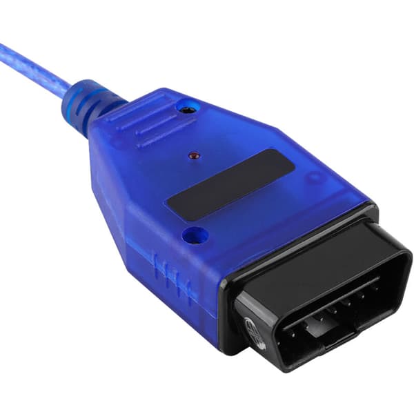 Bil OBD2 USB-kabelscanner analyseværktøj til KKL 409.1 Blå