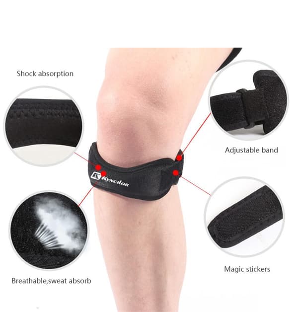 2-pack Knee Pads - Adjustable Knee Strap for Running - Knee Band