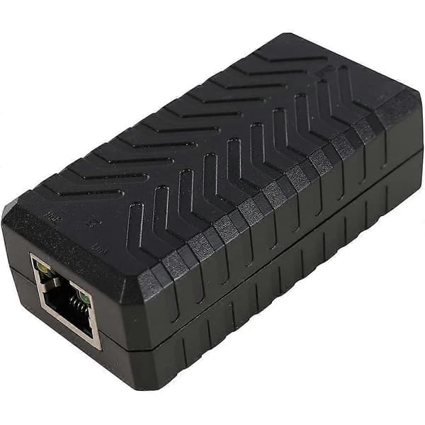 1 Port POE Extender 10/100 Mbps med IEEE 802.3Af Standard Input/Output til IP-kameraoverførsel