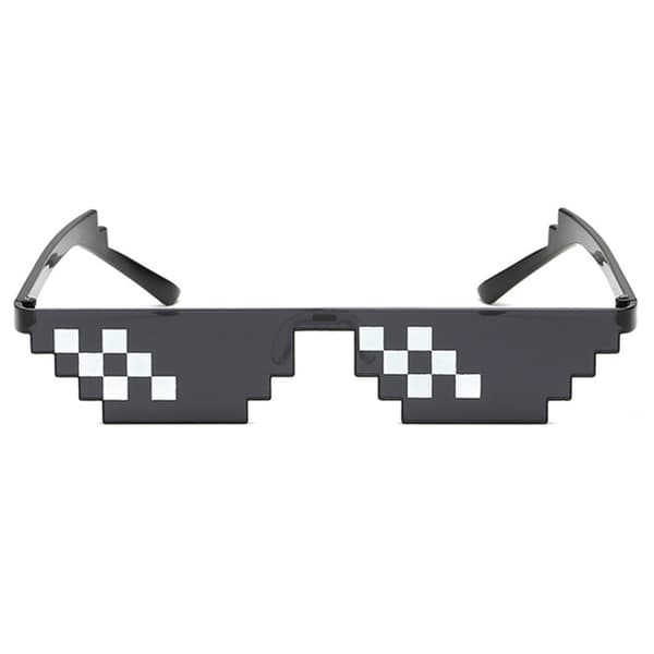 Sorte Thug Life Briller Meme Solbriller Pixel