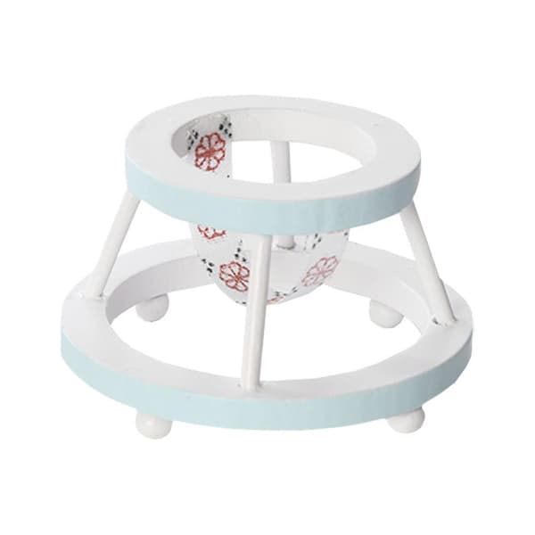 1 stk Baby Walker Rekvisitt Mini Hus Baby Walker Modell Mini Hus Dekor Tilbehør
