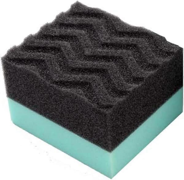 Konturformet Stor Dækdressing Applikator Pad, Pakke med 2