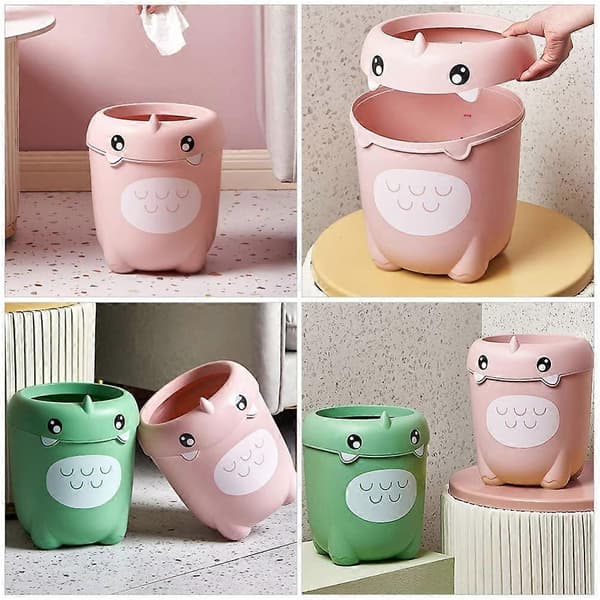 Dinosaurus Roskakori Pinkki