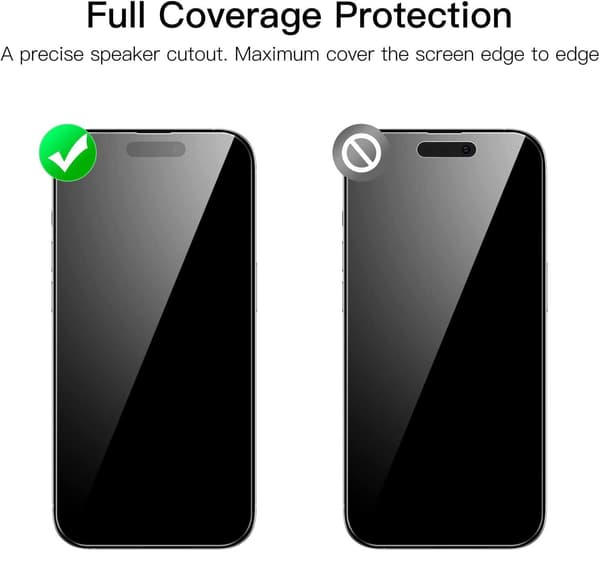 3X Tempered Glass Screen Protector iPhone 15 Plus