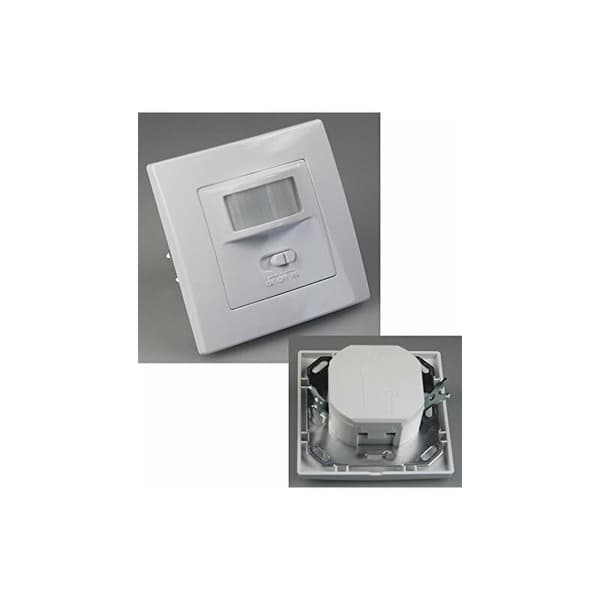 160° Innfelt Bevegelsessensor Veggbryter for LED- og Halogenpærer