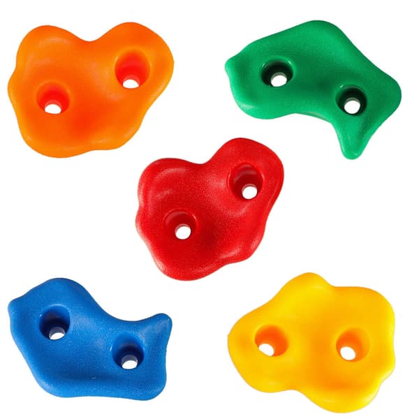 Klättergrepp för barn 20-pack med skruvar för klättervägg/lekställning