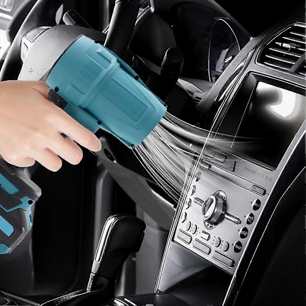 1000W Turbo Jet Fläkt Portabel Borstlös Motor Våldsam Blåsare Handhållen Turbo Fläkt Utan Batteri för