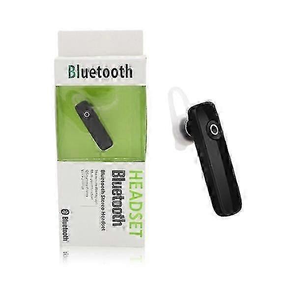 Sort Trådløst Bluetooth Smart Mini Håndfrit Headset Bilkørsel sort