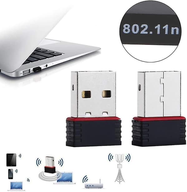 Rt5370 Raspberry Pi Wifi Adapter/wifi Dongle Med Soft Ap Funktion Plug Og