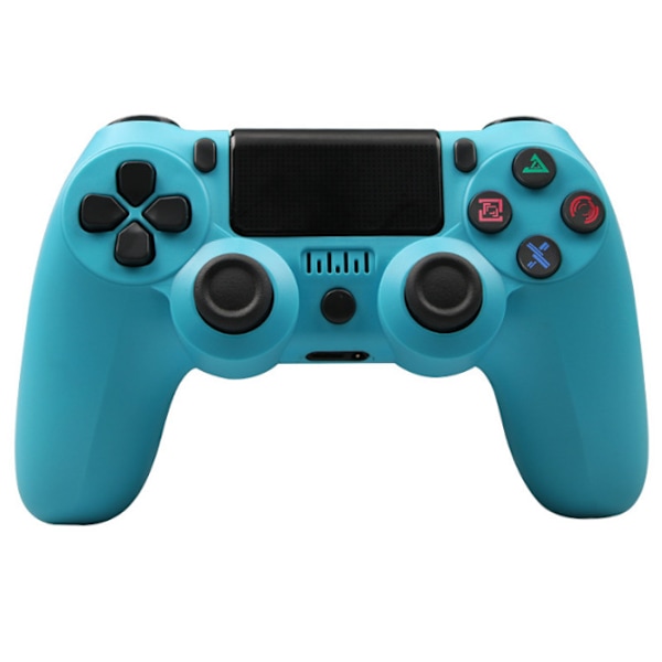 Trådløs controller til PS4/Pro/PS3/Slim/PC/Steam, Bluetooth controller, joystick, understøtter 6-akser, vibration, trykklik