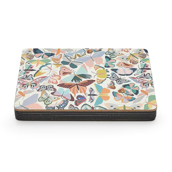 Pimpernel Placemats Papillon Butterfly Set om 6 bordsunderlägg
