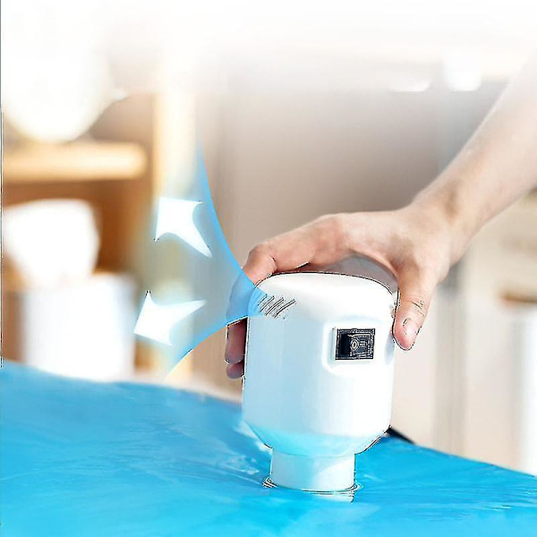 Vakuumpump för Hem Elektrisk Pump Reskläder Förvaringsväska Elektrisk Förslutningsmaskin