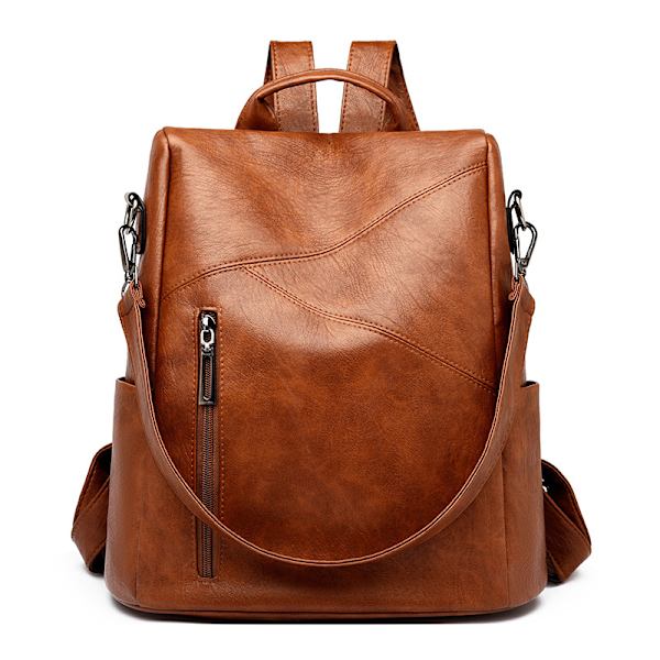 New Anti-Theft PU Backpack